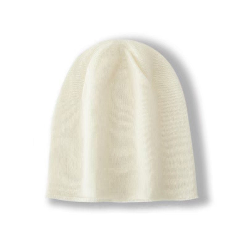 100% Cashmere Beanie Hat Warm Cashmere Ski Cap For Winter