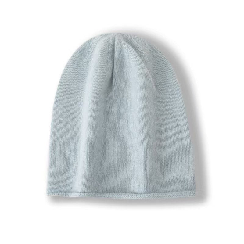 100% Cashmere Beanie Hat Warm Cashmere Ski Cap For Winter