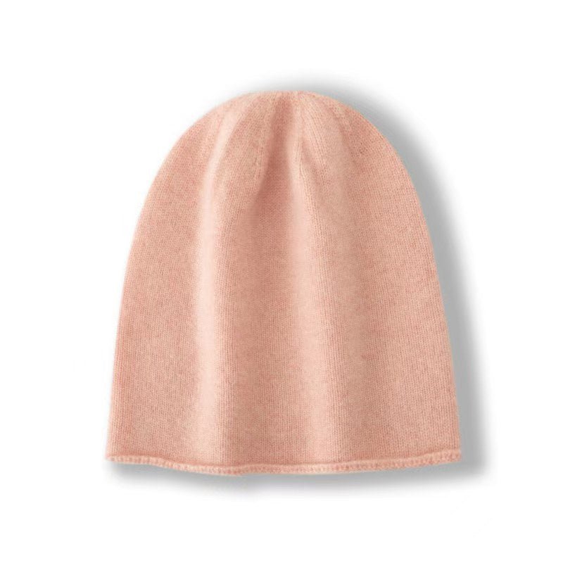 100% Cashmere Beanie Hat Warm Cashmere Ski Cap For Winter