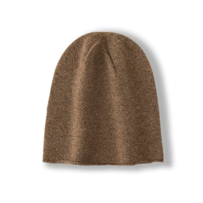 100% Cashmere Beanie Hat Warm Cashmere Ski Cap For Winter
