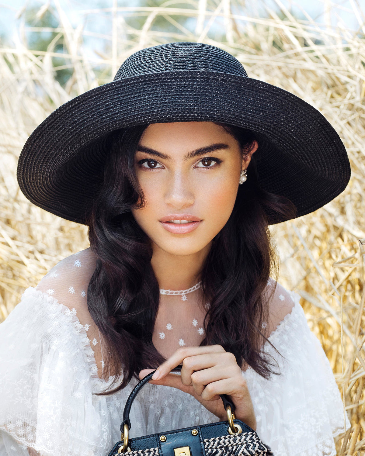 Hampton Straw Packable Hat