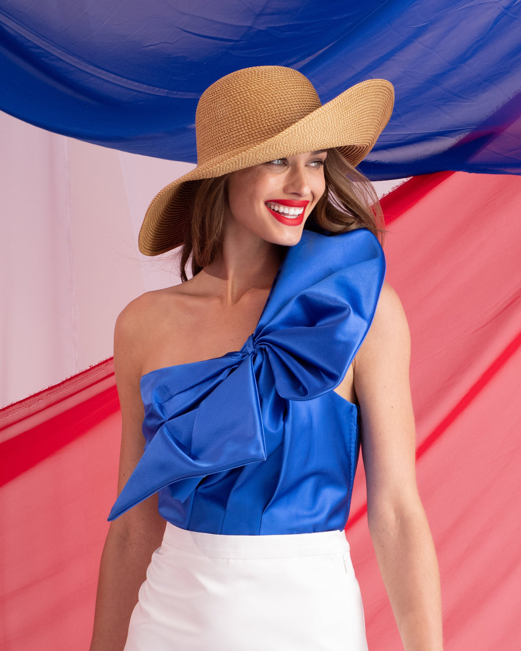 Hampton Straw Packable Hat
