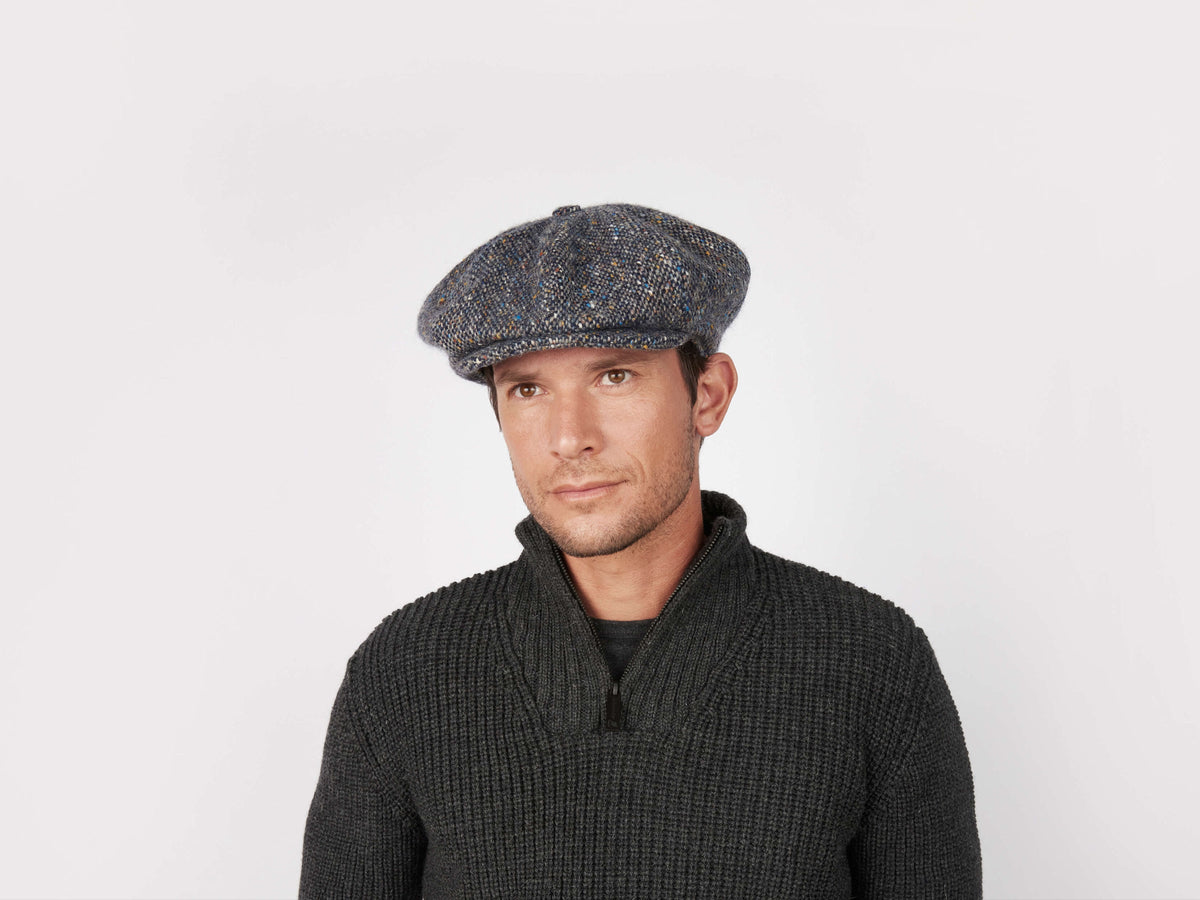 Eight Piece Cap Tweed