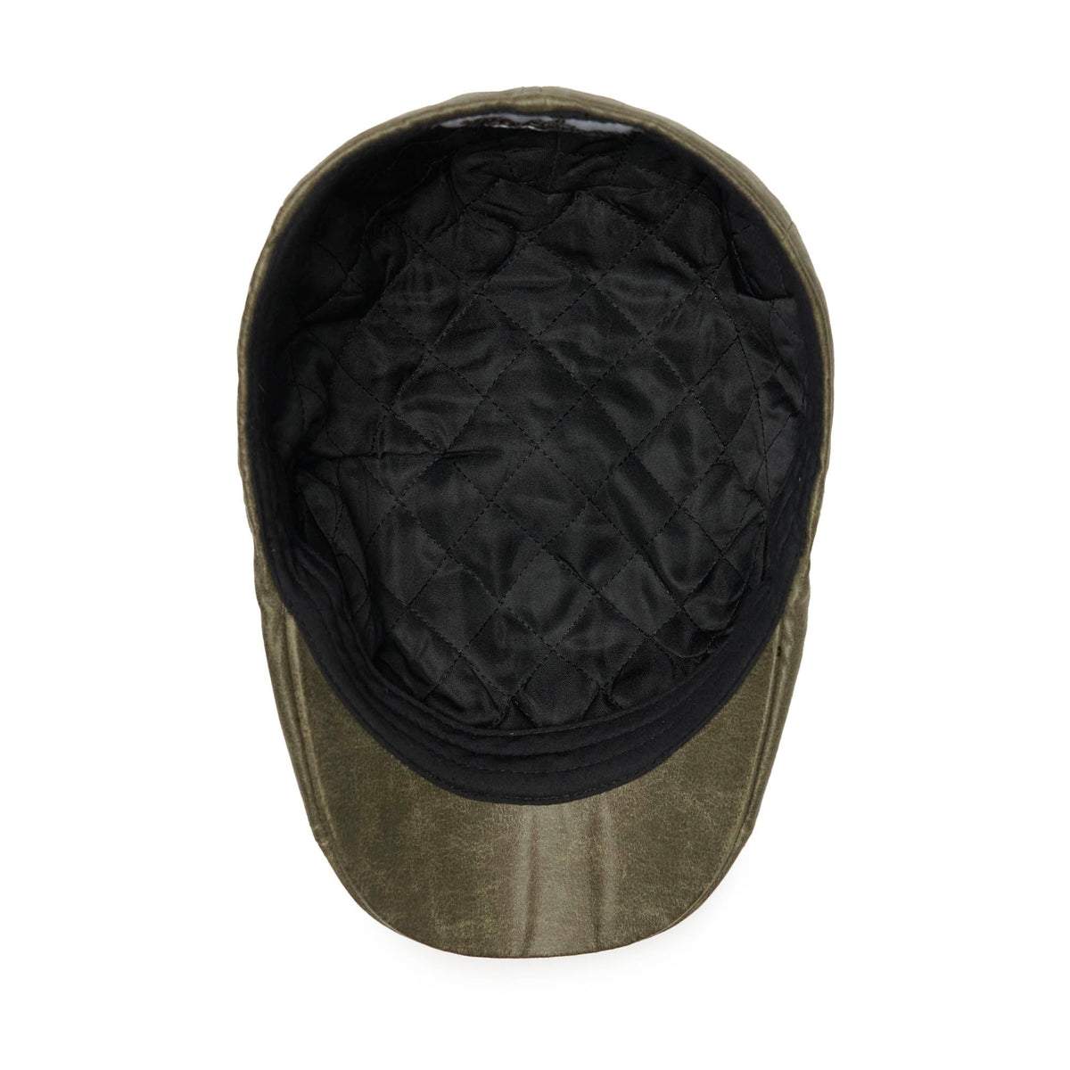 The Scrapyard Boston Scally Cap - Army Green