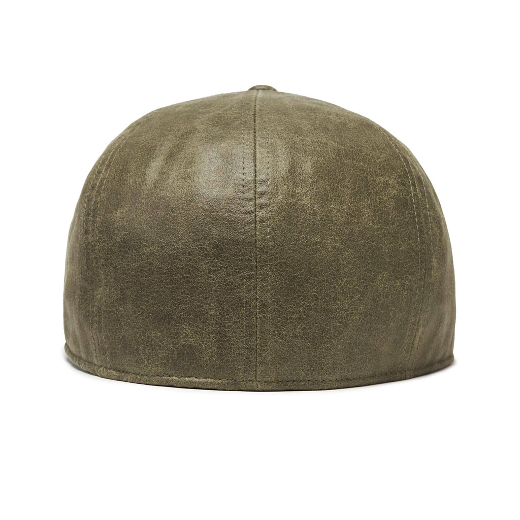 The Scrapyard Boston Scally Cap - Army Green