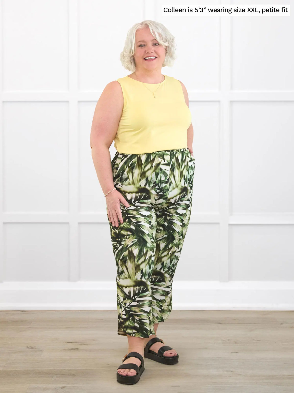Akira tulip hem capri pant - FINAL SALE