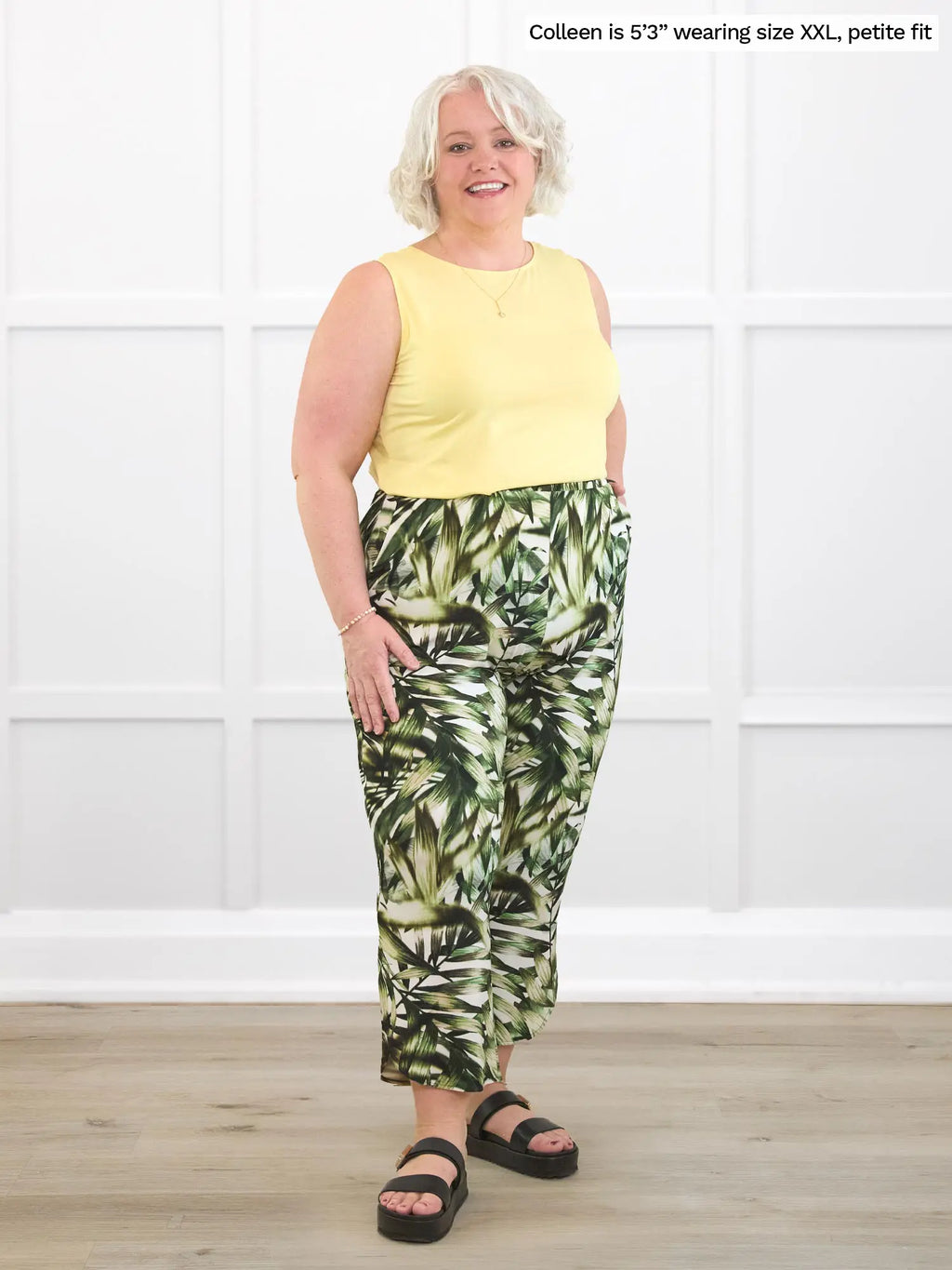 Akira tulip hem capri pant - FINAL SALE | PETITE