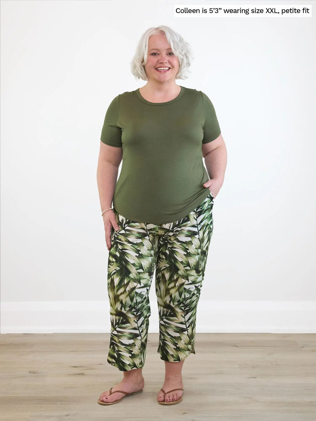 Akira tulip hem capri pant - FINAL SALE | PLUS
