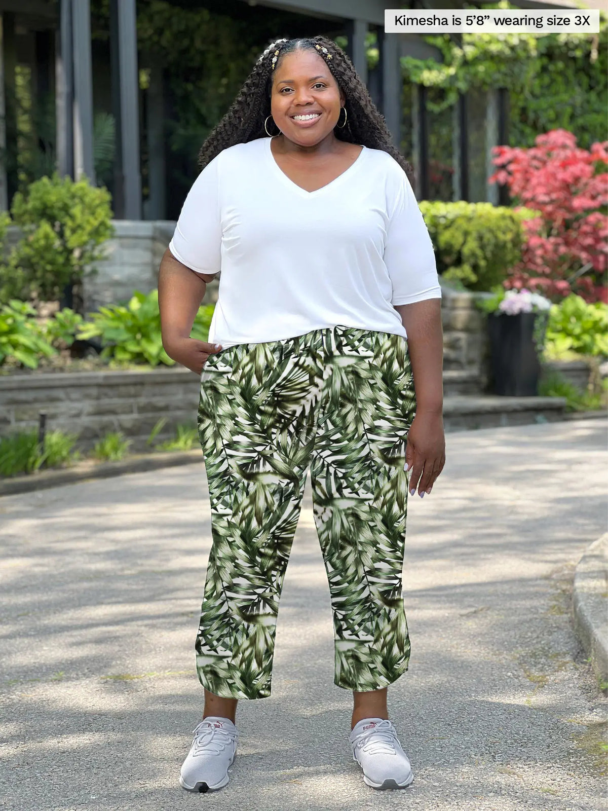 Akira tulip hem capri pant - FINAL SALE | PLUS