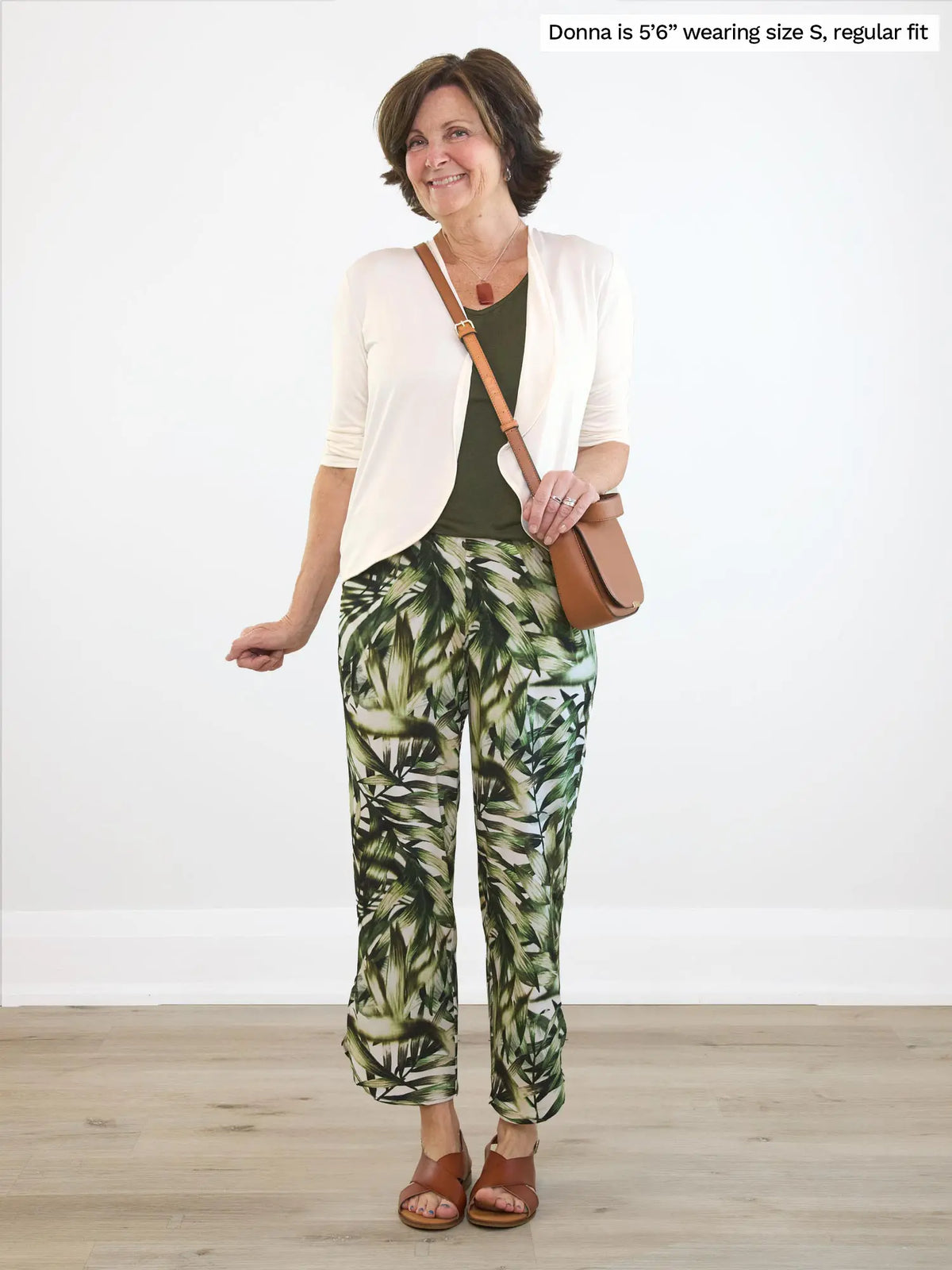 Akira tulip hem capri pant - FINAL SALE