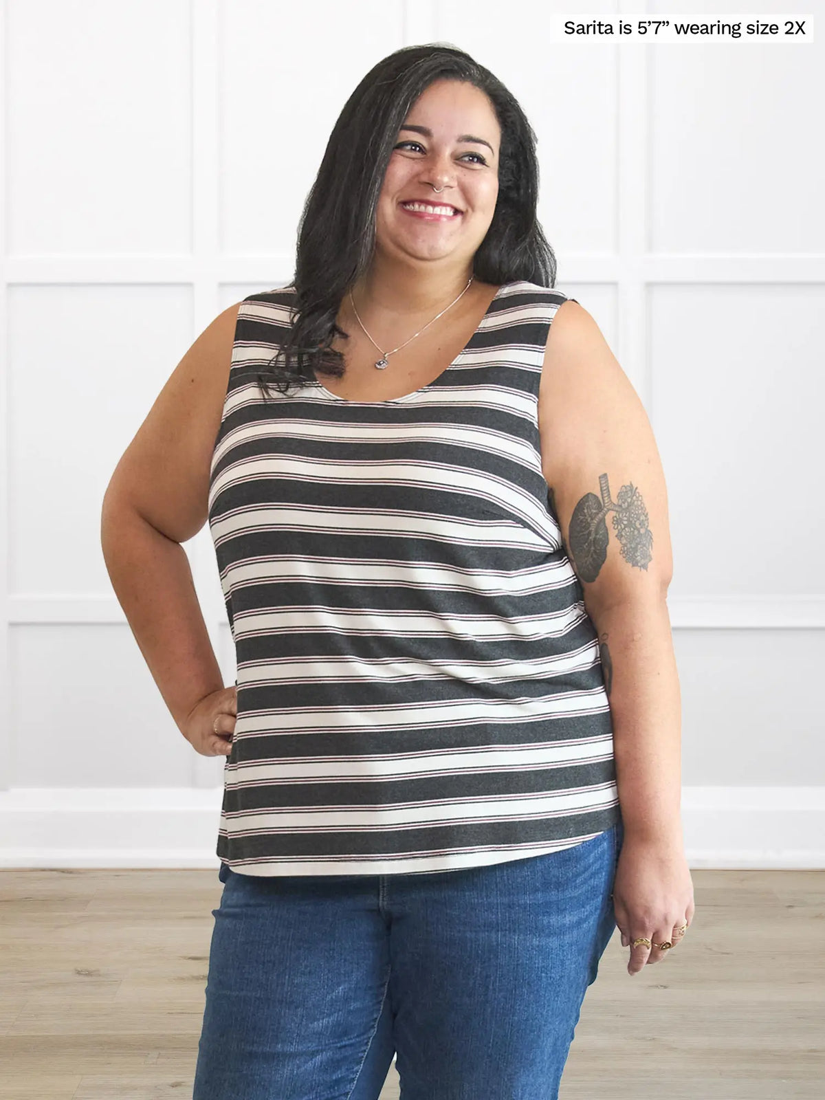 Alanis relaxed tank top - FINAL SALE