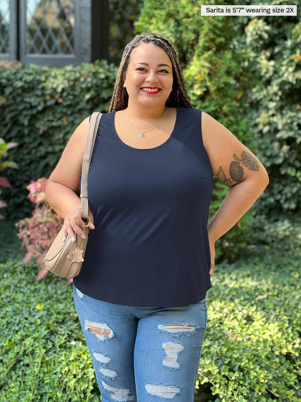 Alanis relaxed tank top - FINAL SALE