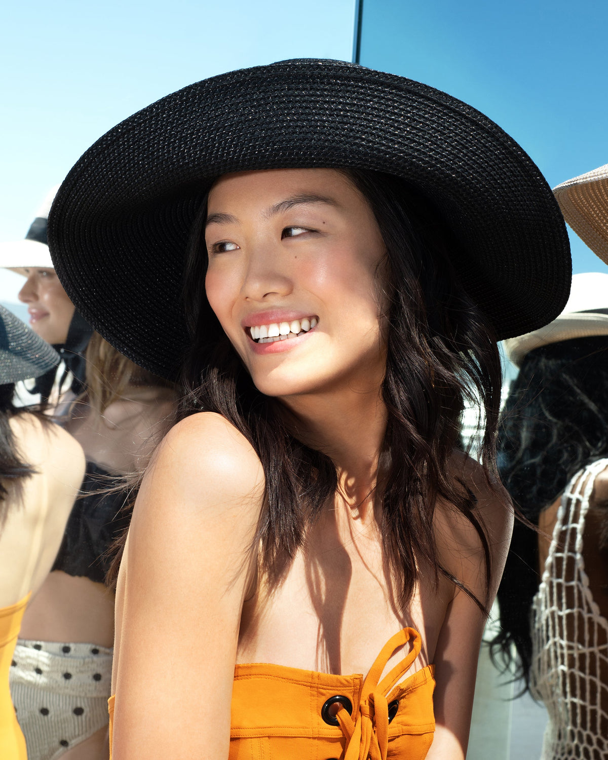 Hampton Straw Packable Hat