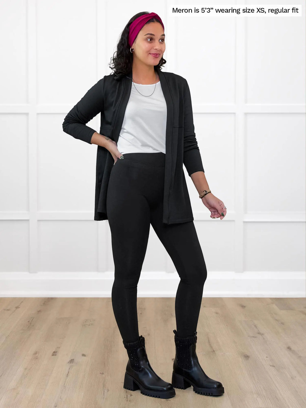Carmen luxe fleece cardigan with pockets - FINAL SALE | PETITE