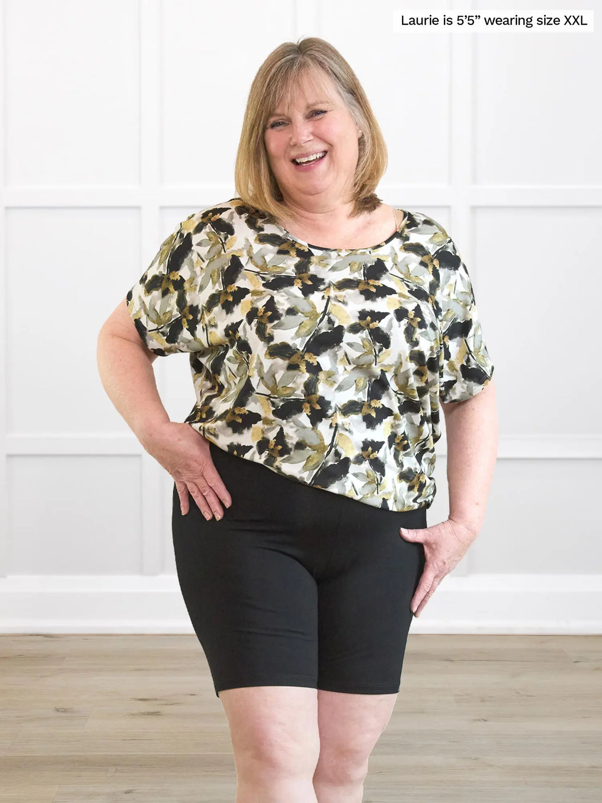 Chalha high waisted legging short