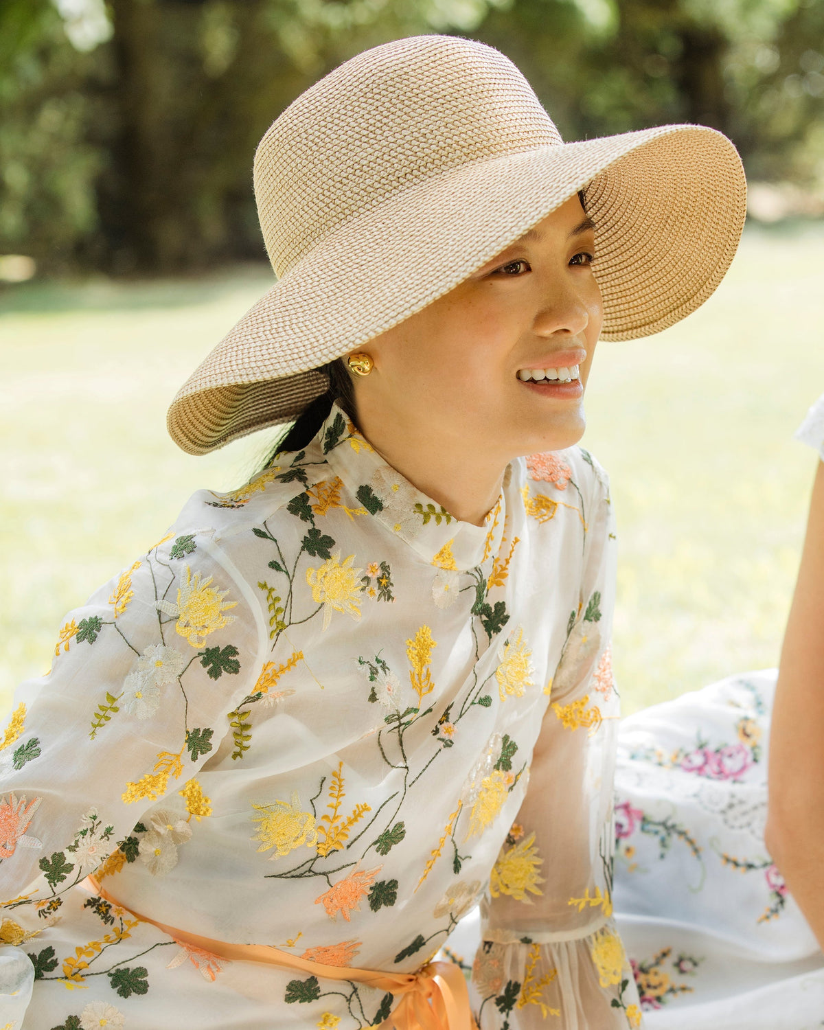 Hampton Straw Packable Hat