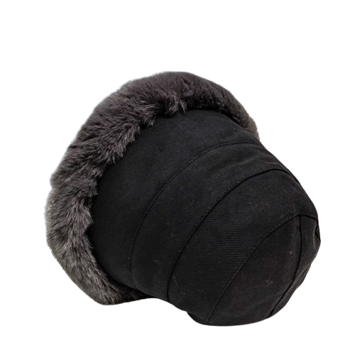 Pandaize All-Season Fleece-Lined Sheepskin Wide Brim Hat – Cozy, Versatile, Stylish