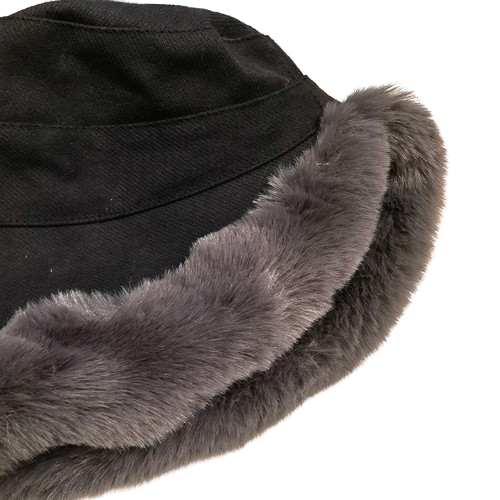 Pandaize All-Season Fleece-Lined Sheepskin Wide Brim Hat – Cozy, Versatile, Stylish