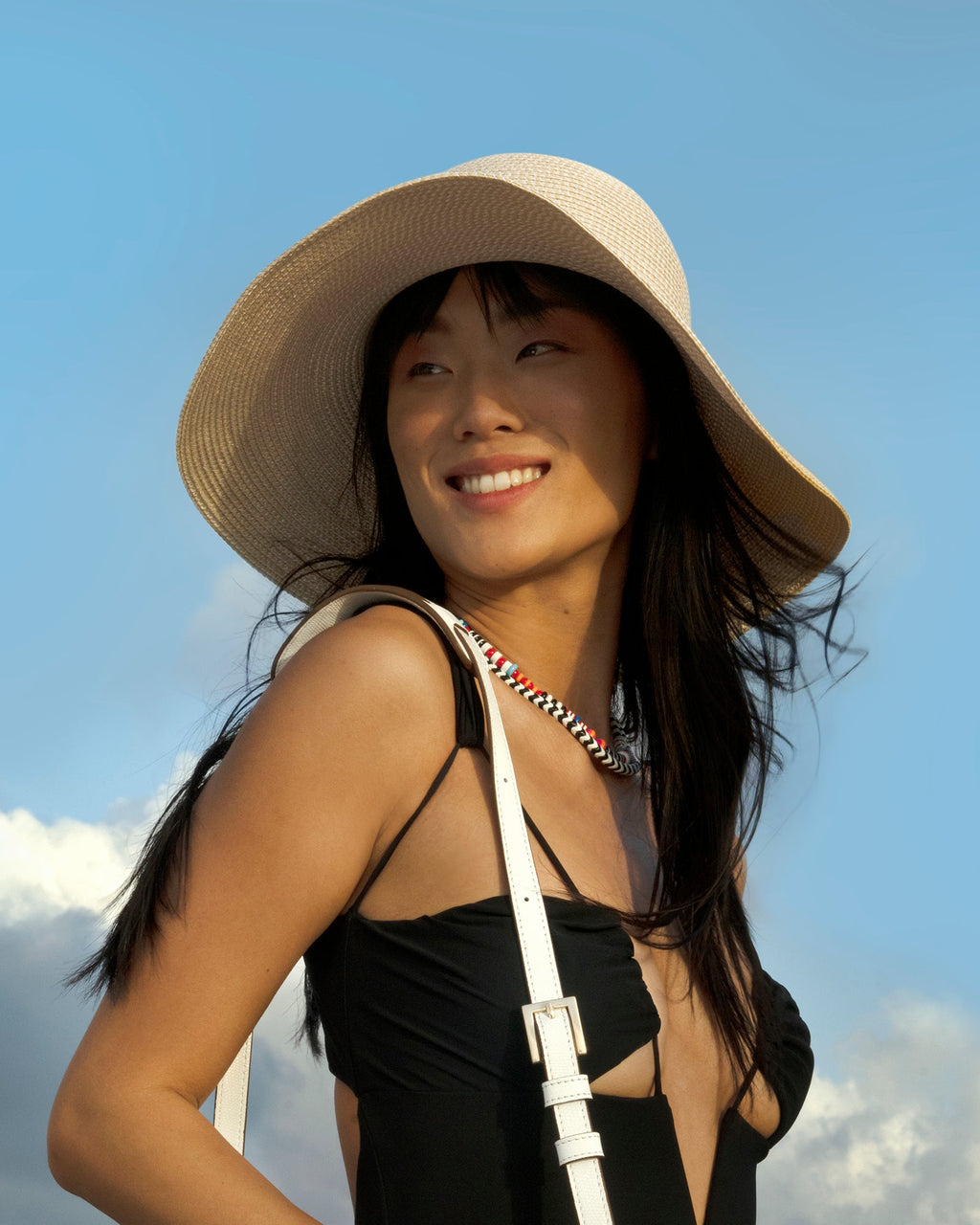 Hampton Straw Packable Hat