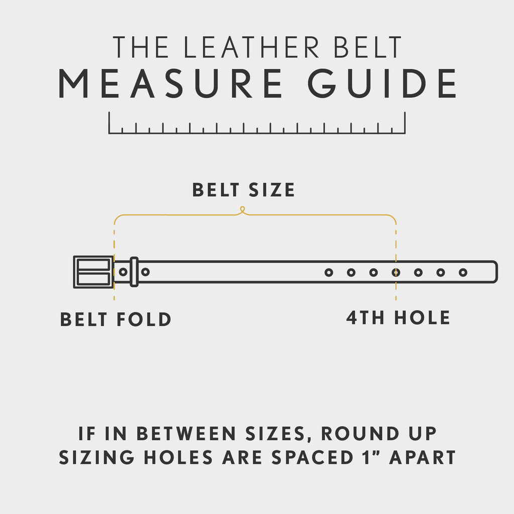 Women's Slim Double Loop Leather Belt
