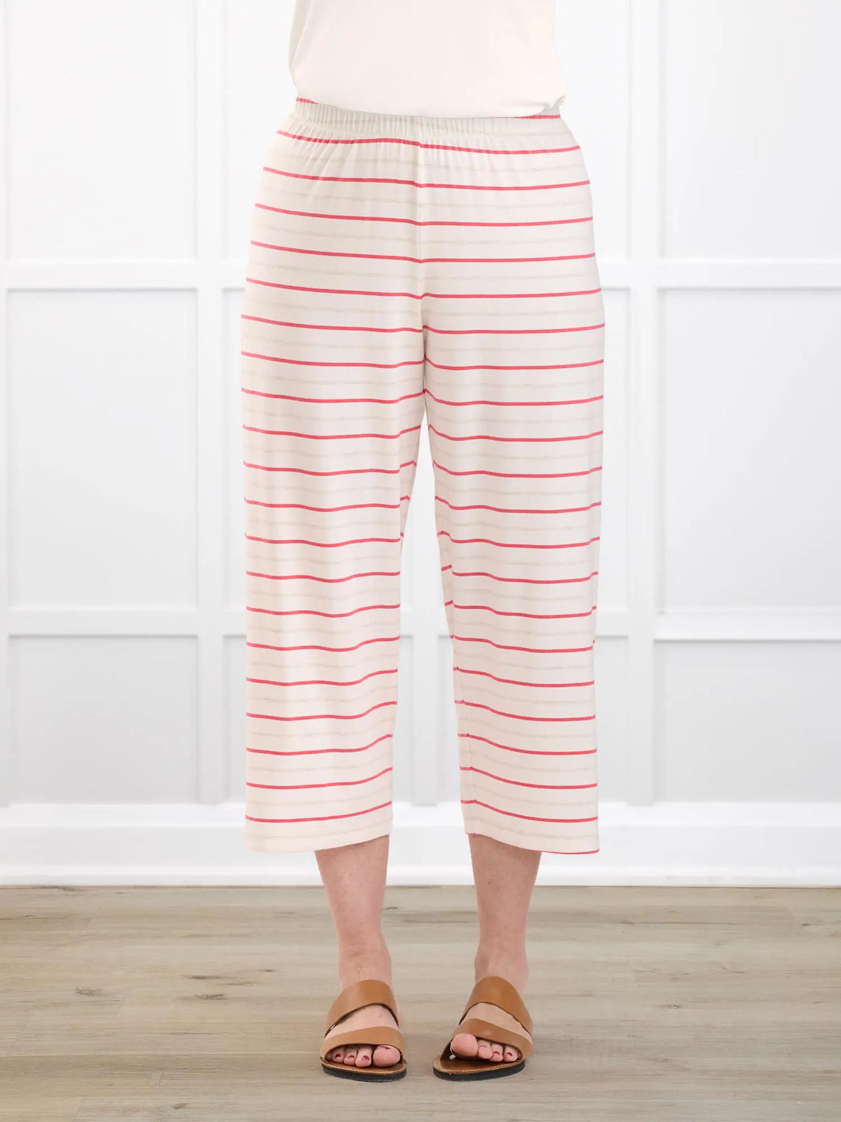 Adhara striped PJ capri pant