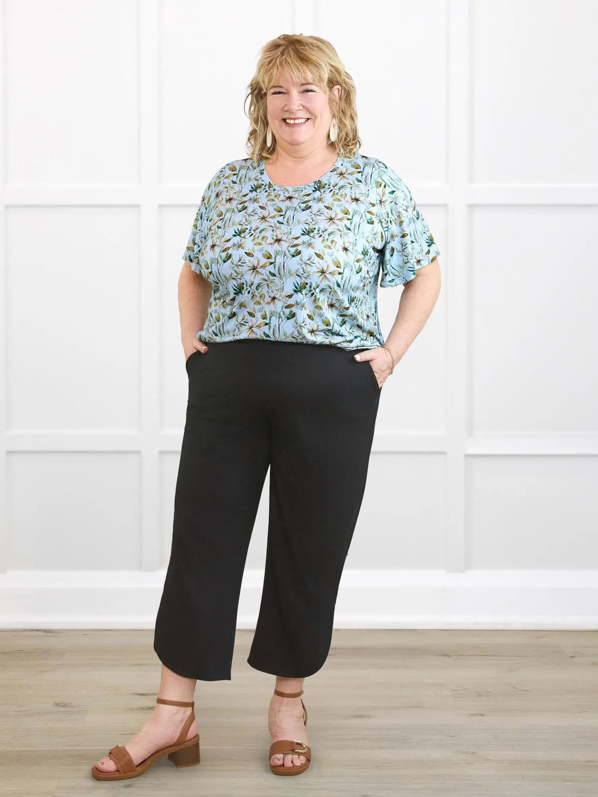 Akira tulip hem capri pant - FINAL SALE | PLUS