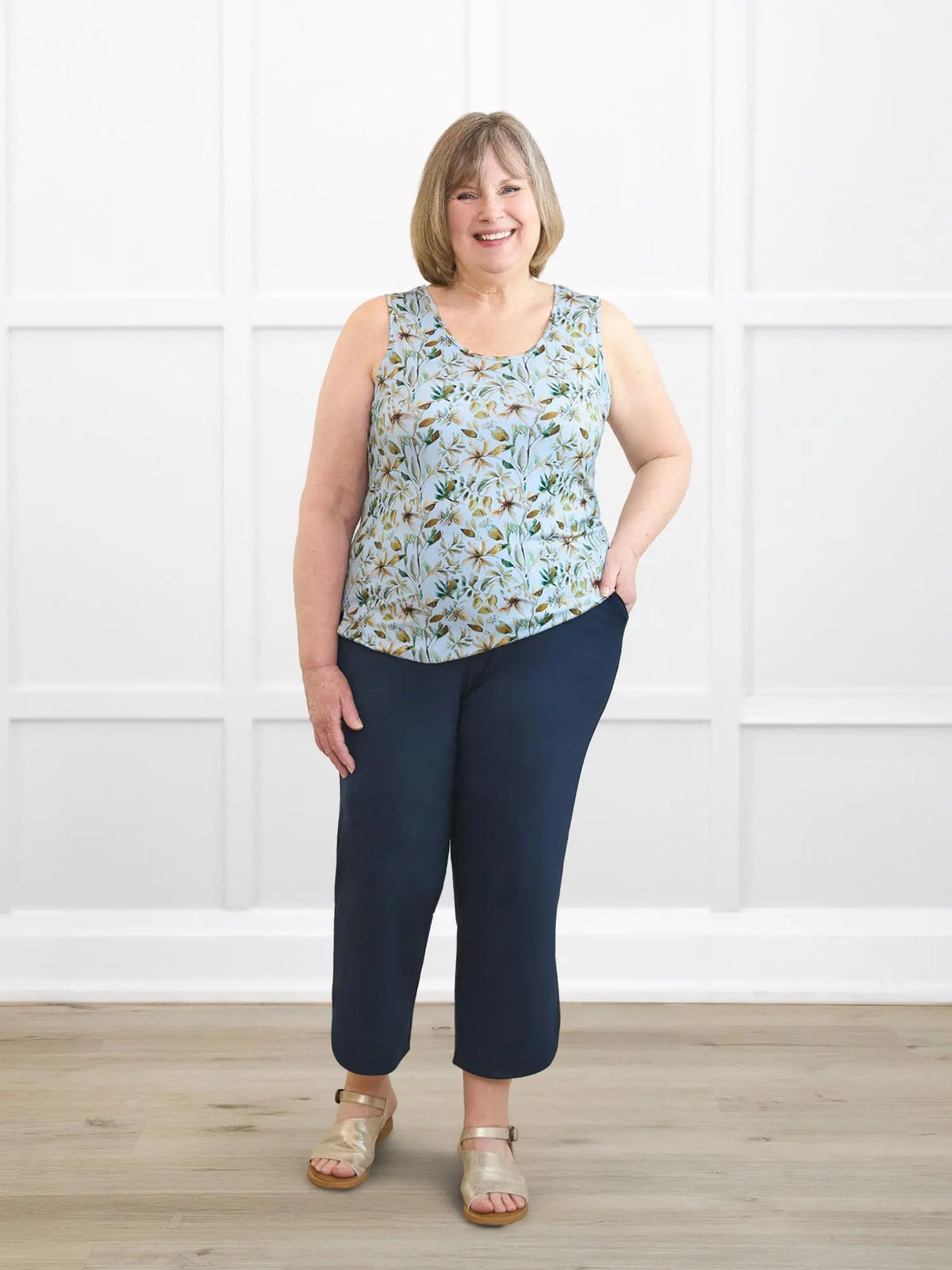 Akira tulip hem capri pant - FINAL SALE