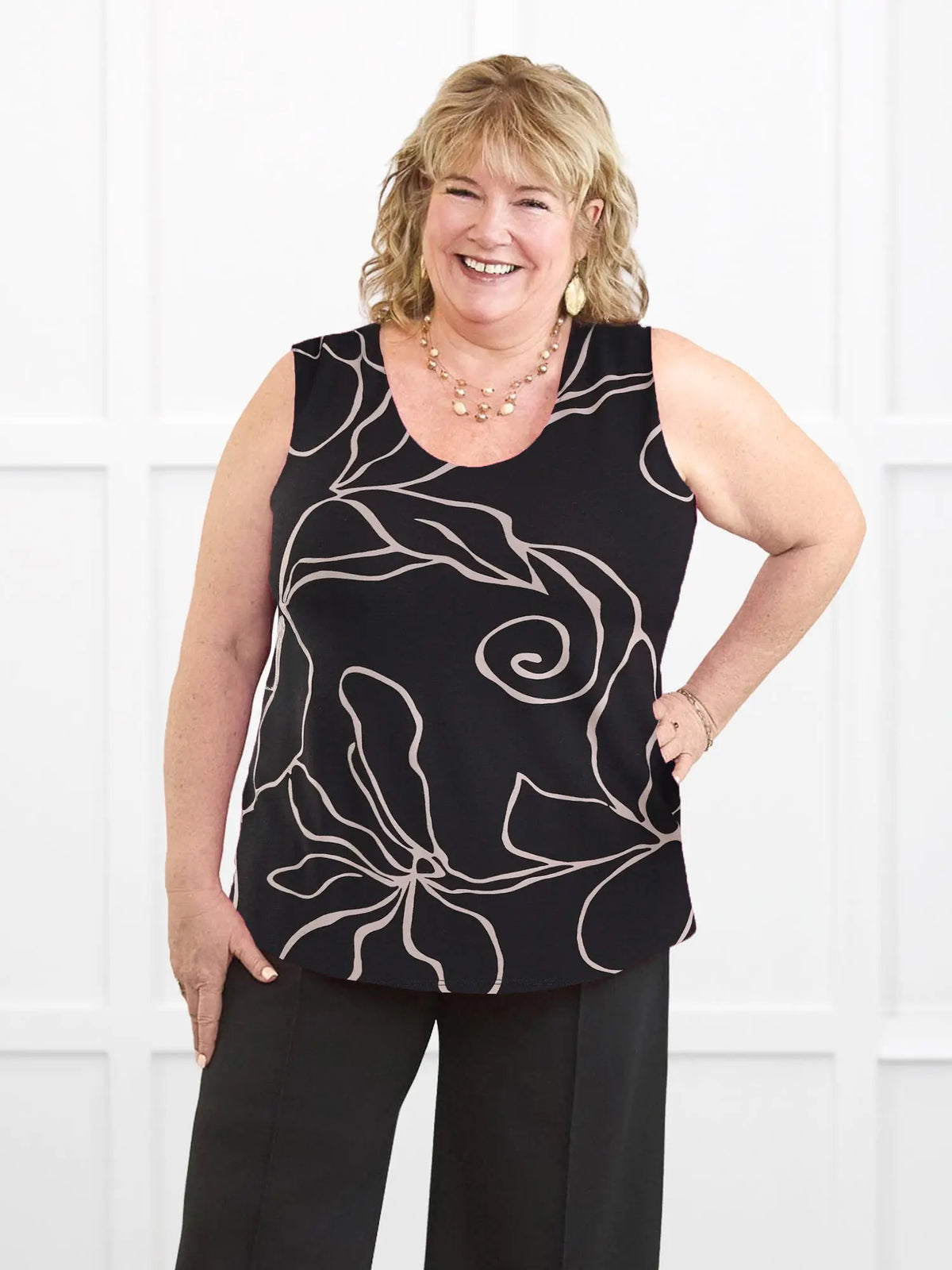Alanis relaxed tank top - FINAL SALE