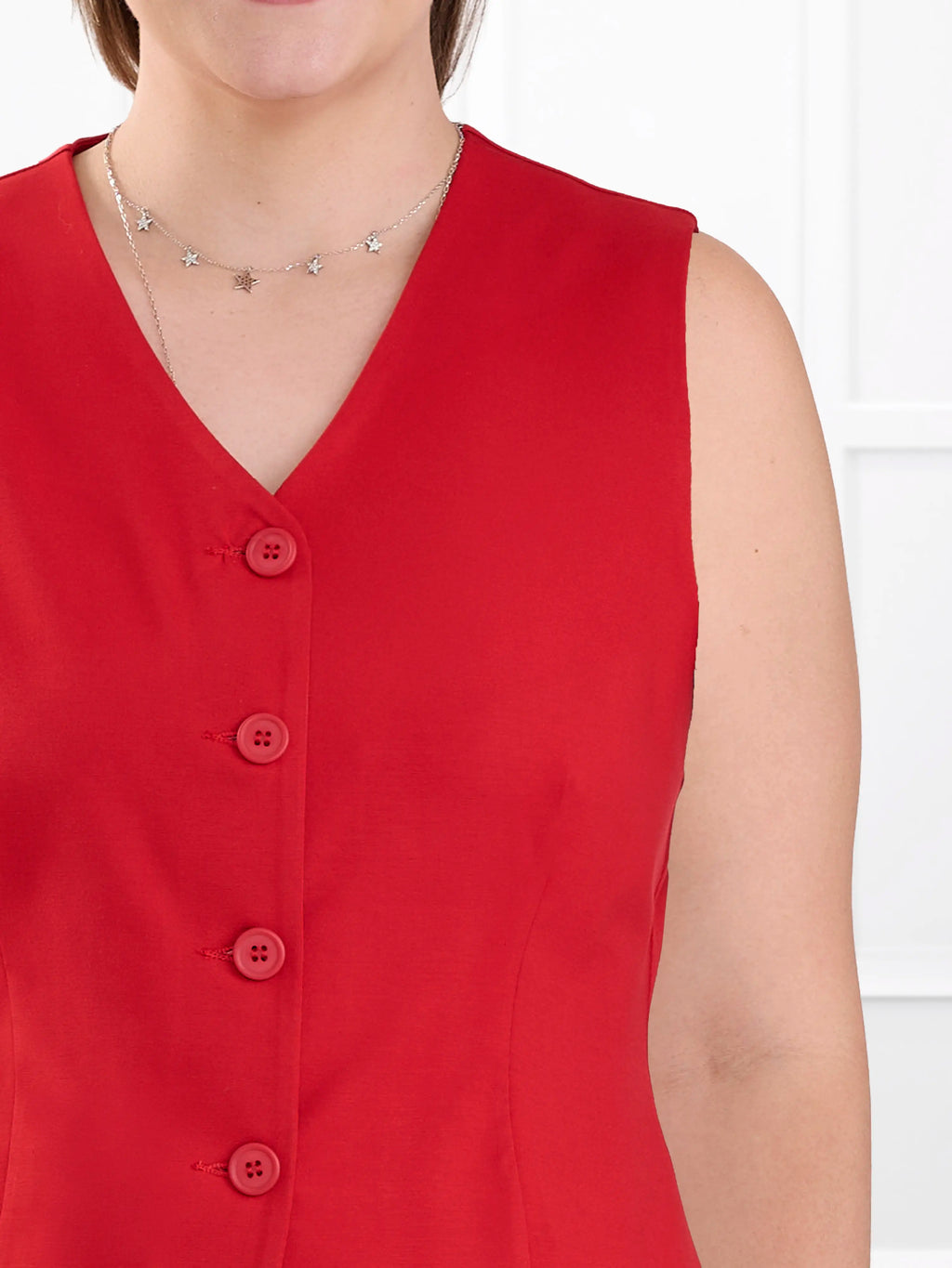 Alba tailored stretchy vest
