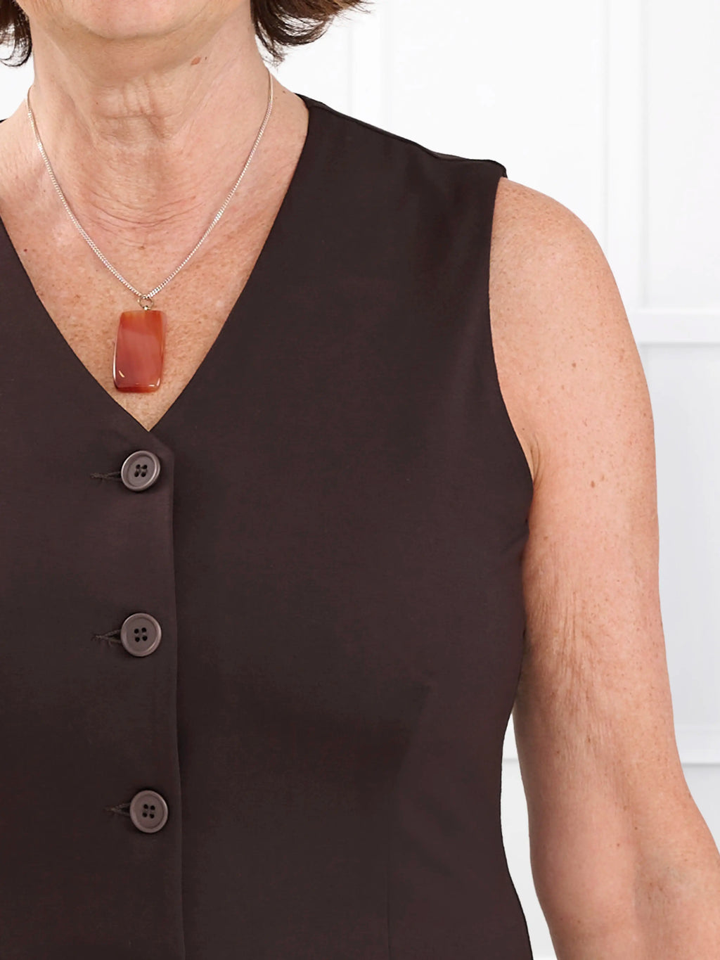 Alba tailored stretchy vest