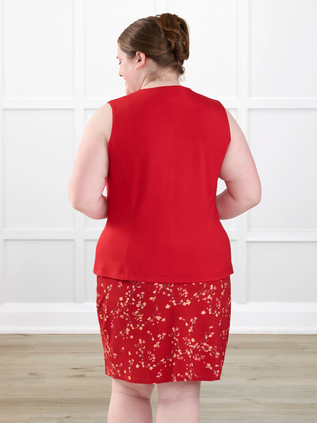 Alba tailored stretchy vest