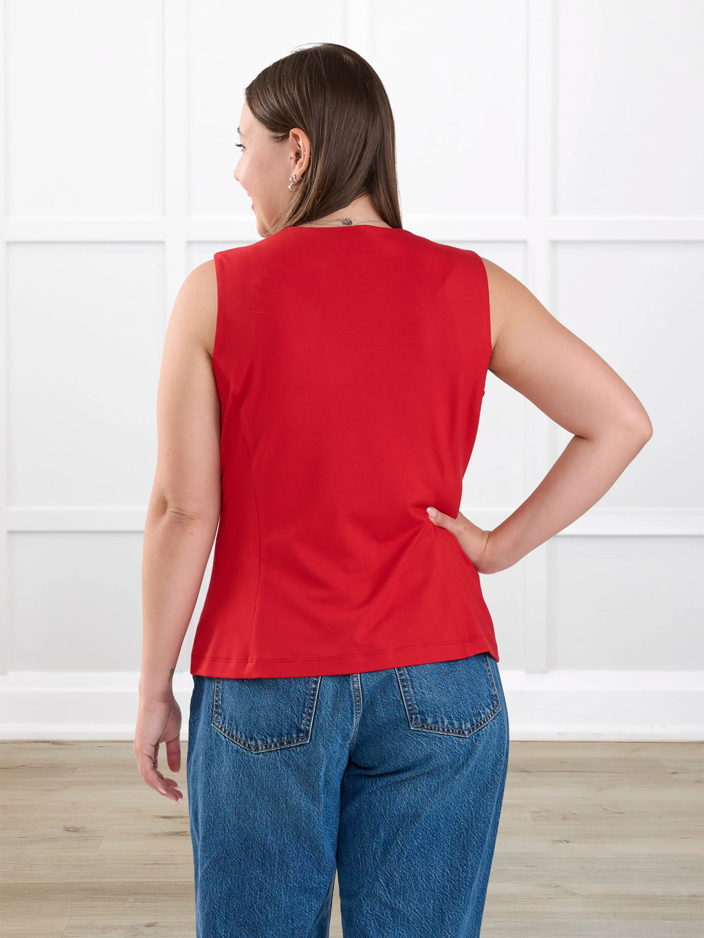 Alba tailored stretchy vest