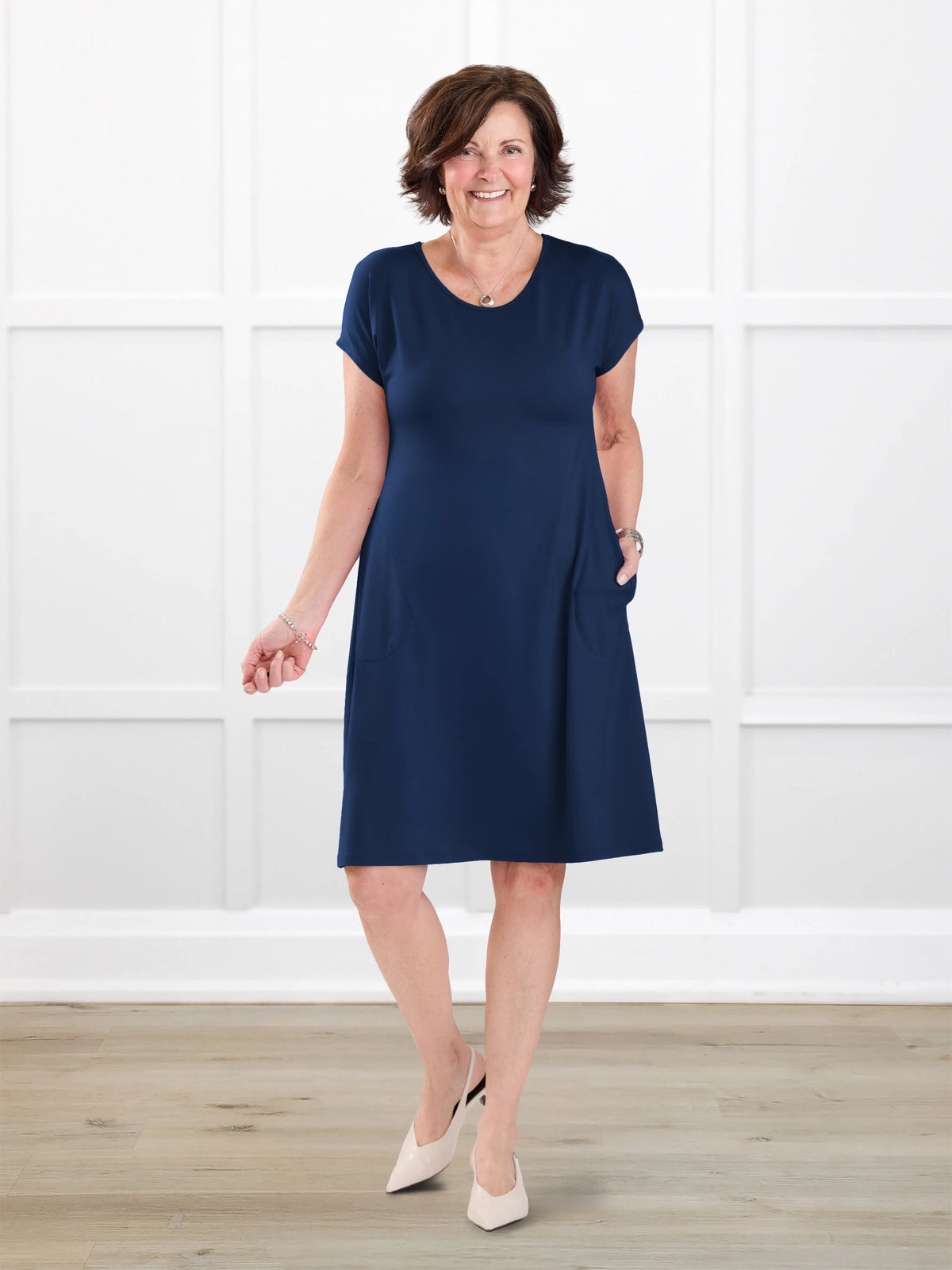 Aleeza t-shirt dress with pockets