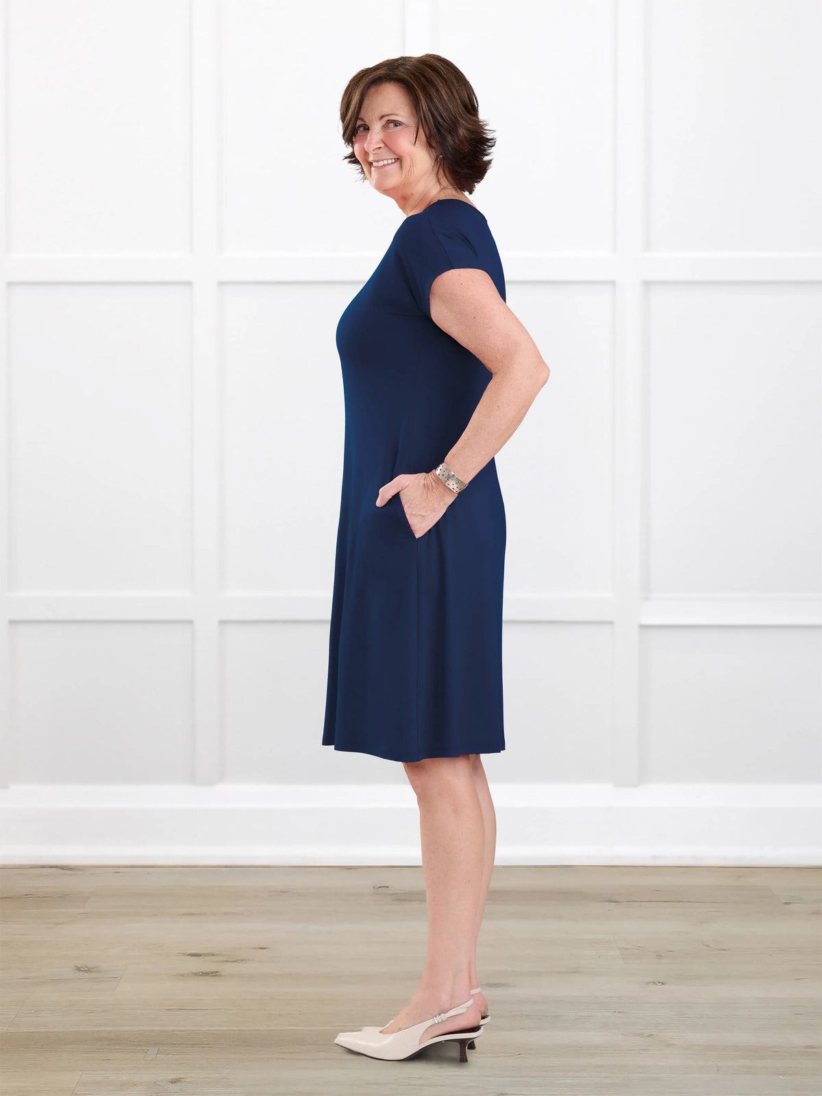 Aleeza t-shirt dress with pockets