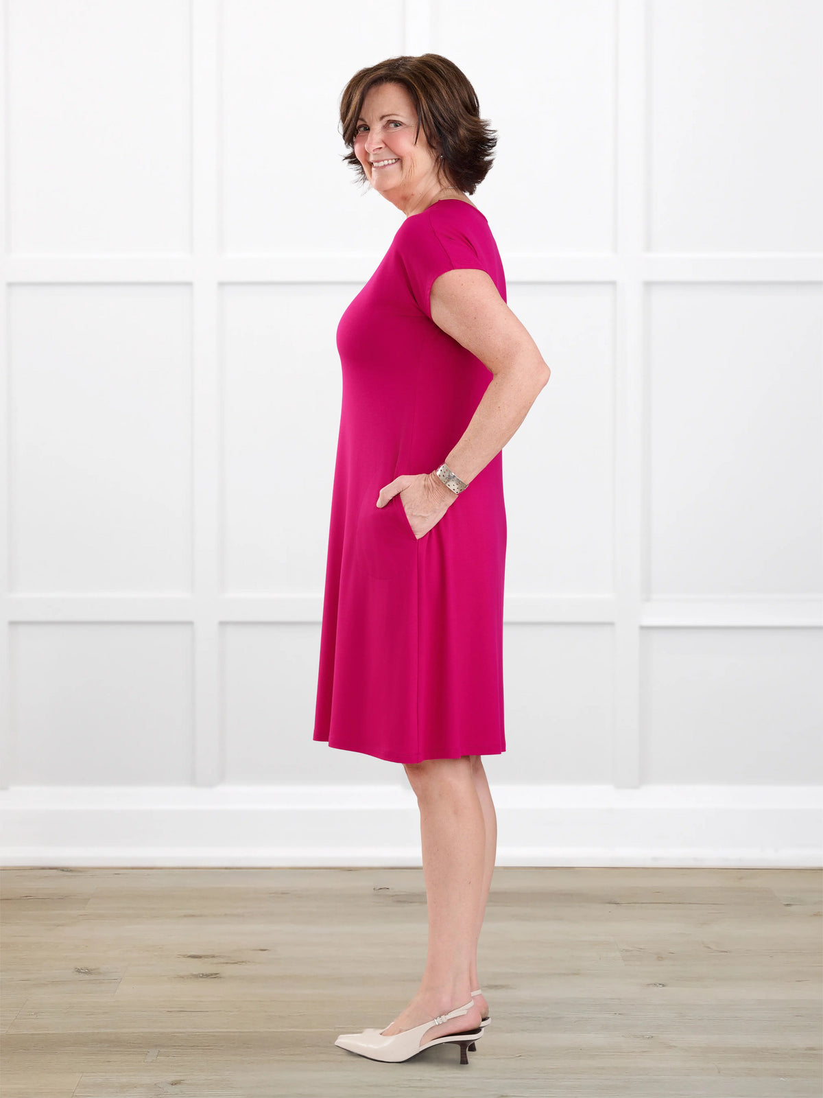 Aleeza t-shirt dress with pockets