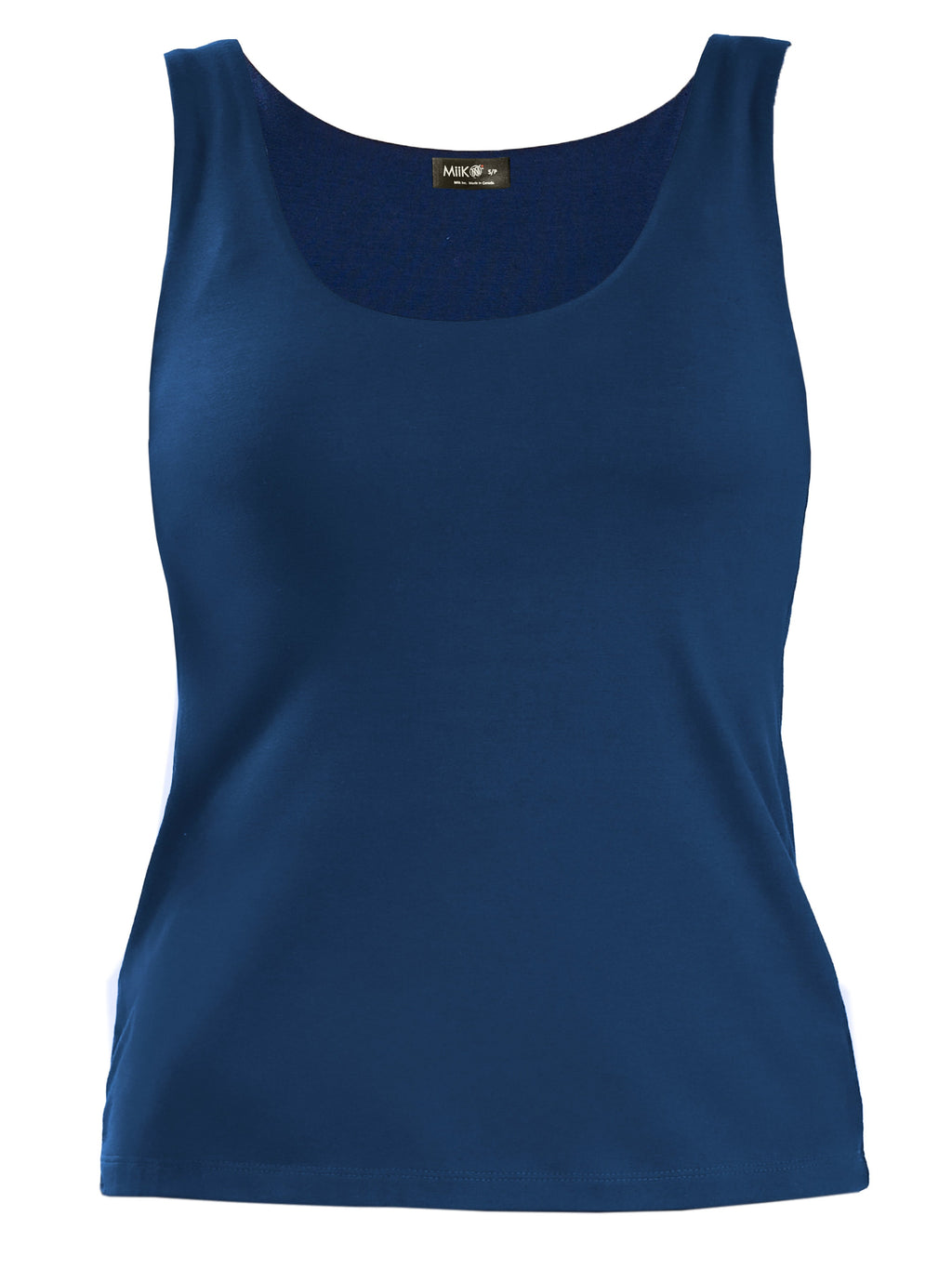 Amina reversible neckline shelf bra tank