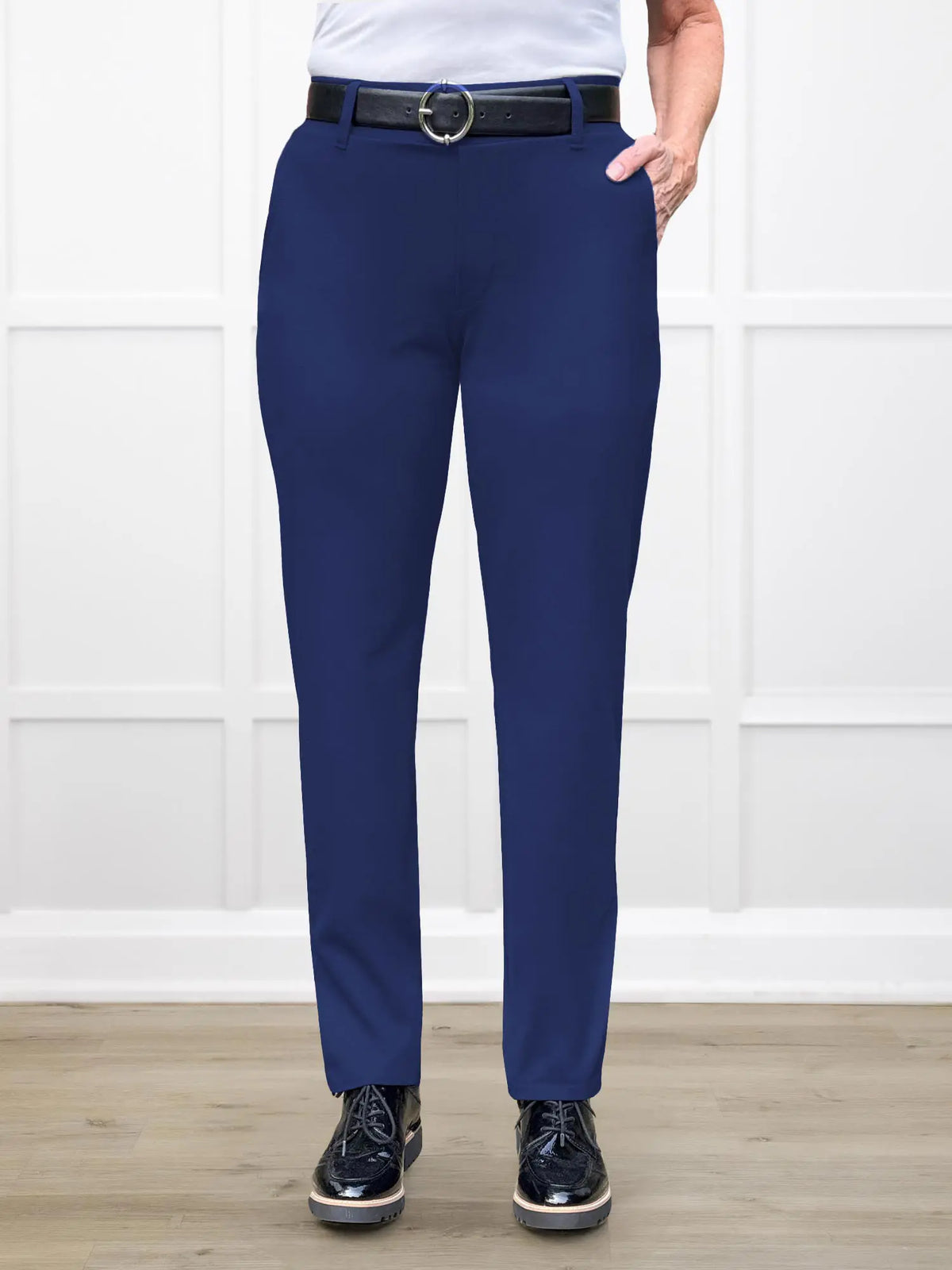 Asia mid-rise slim pant | LONG