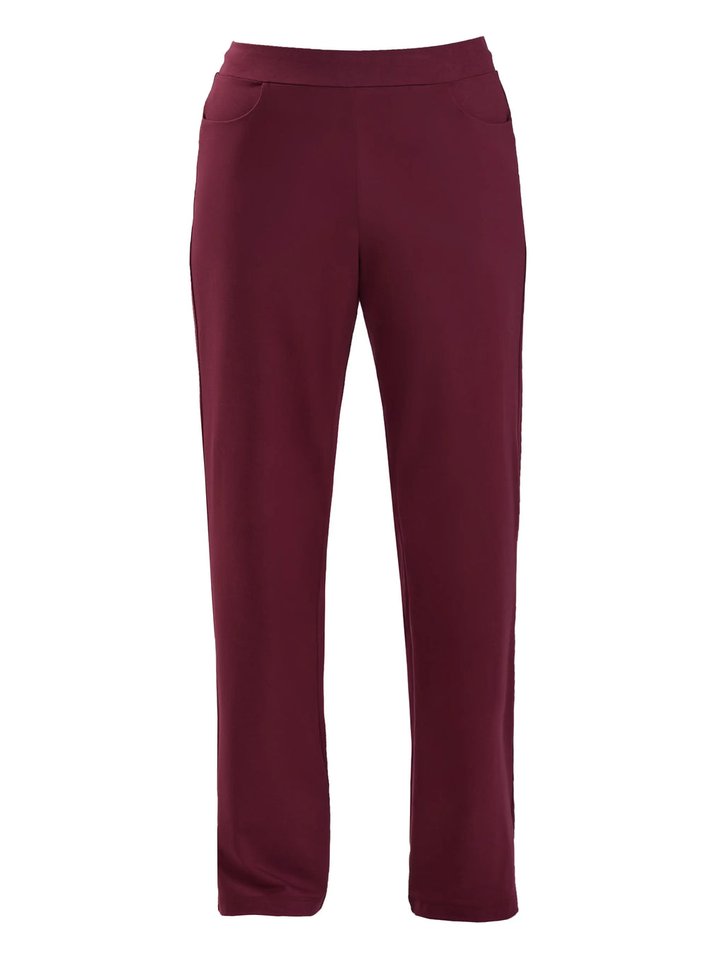 Avalynn mid-rise straight leg pant