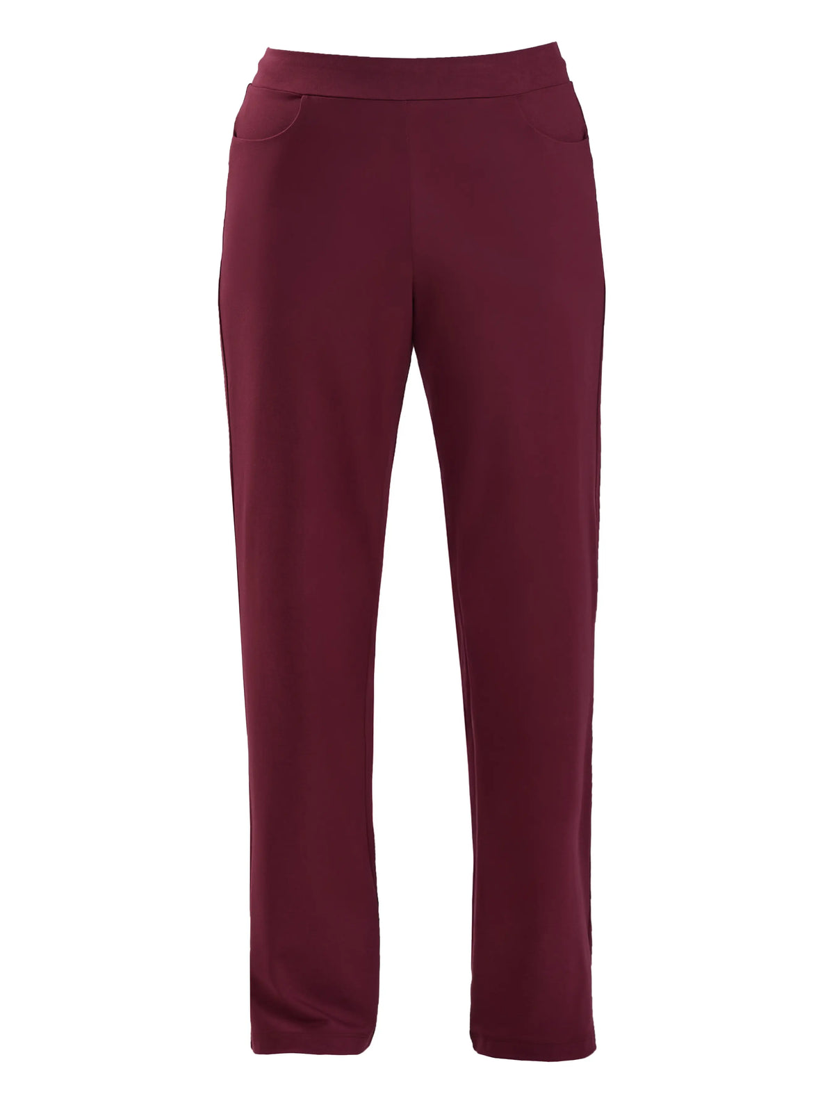 Avalynn mid-rise straight leg pant