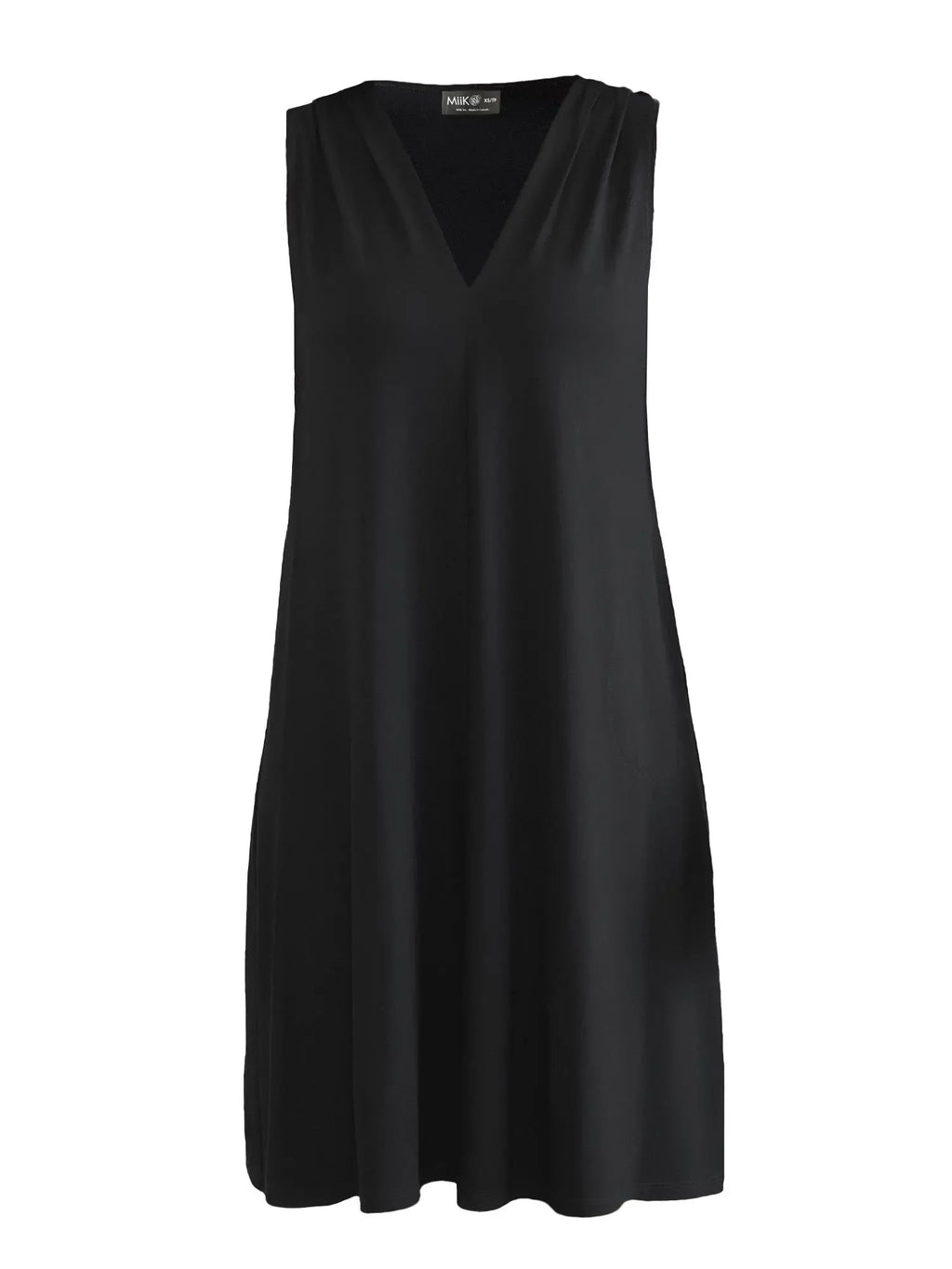 Bevlyn sleeveless v-neck pocket dress