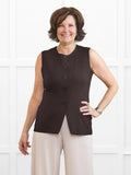 Bibi high neck tailored vest - FINAL SALE