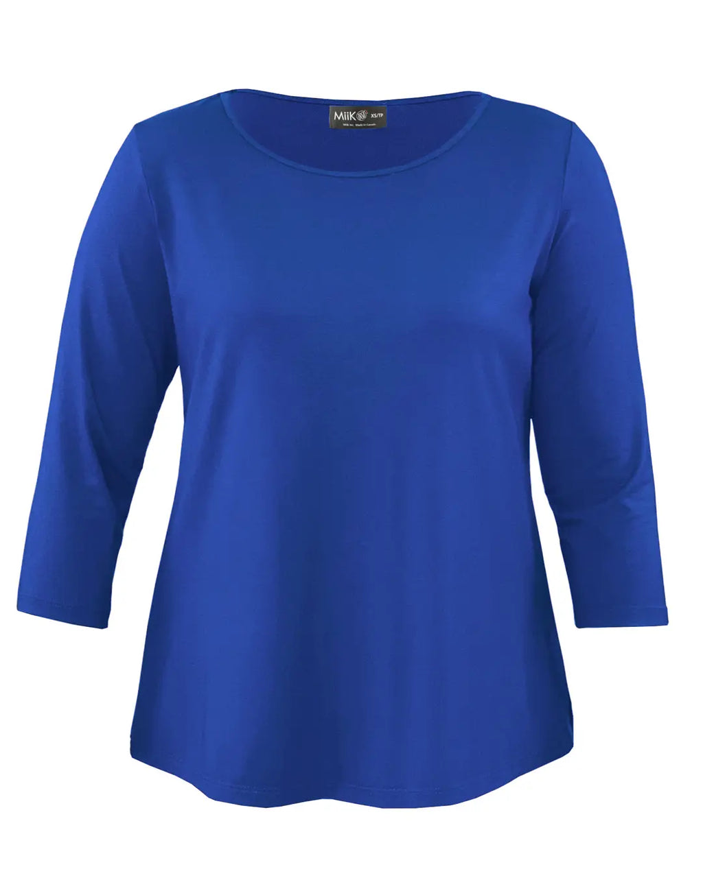 Chris 3/4 sleeve scoop neck top