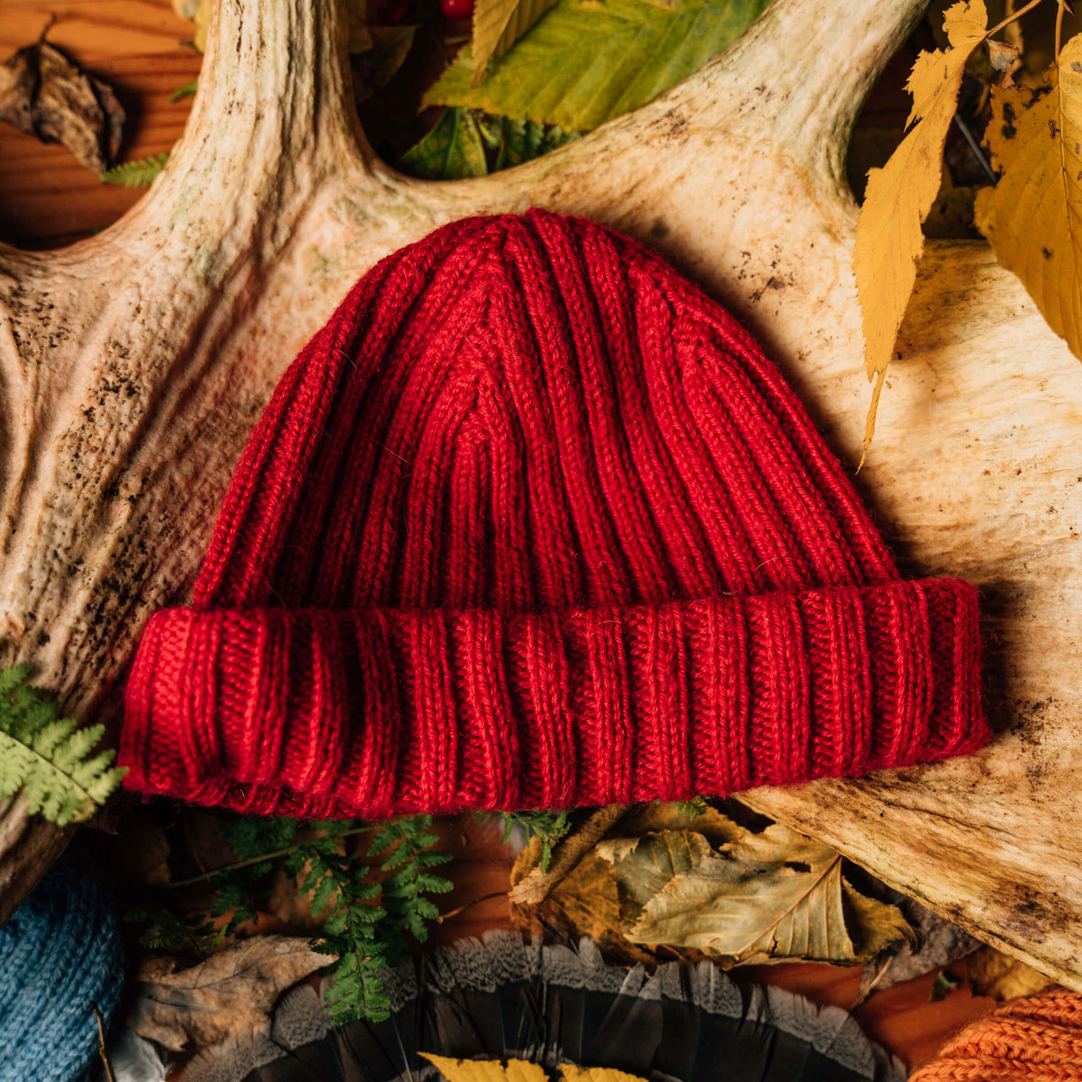 The Southlander – Norwegian Hand-Knit Wool Beanie / Watch Cap